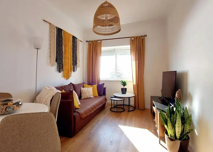 Daire Flat In Cacilhas - Lisbon Stunning River Views Almada